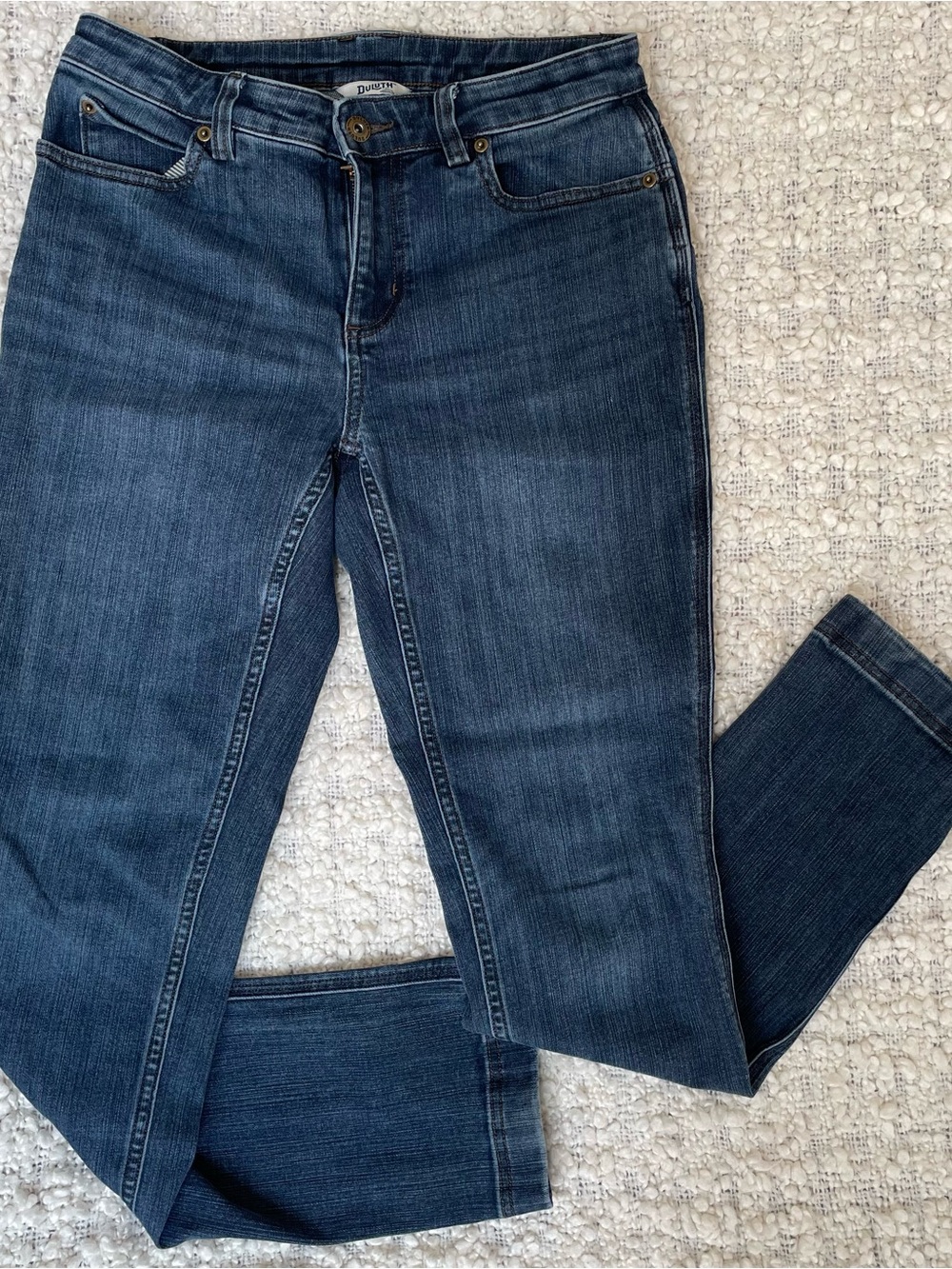 Duluth Trading Co. Women's Double Flex Slim Leg Jeans Size 4